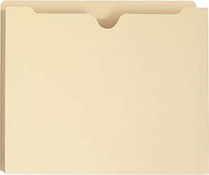 Smead File Jacket with Reinforced Tabs for Document Security