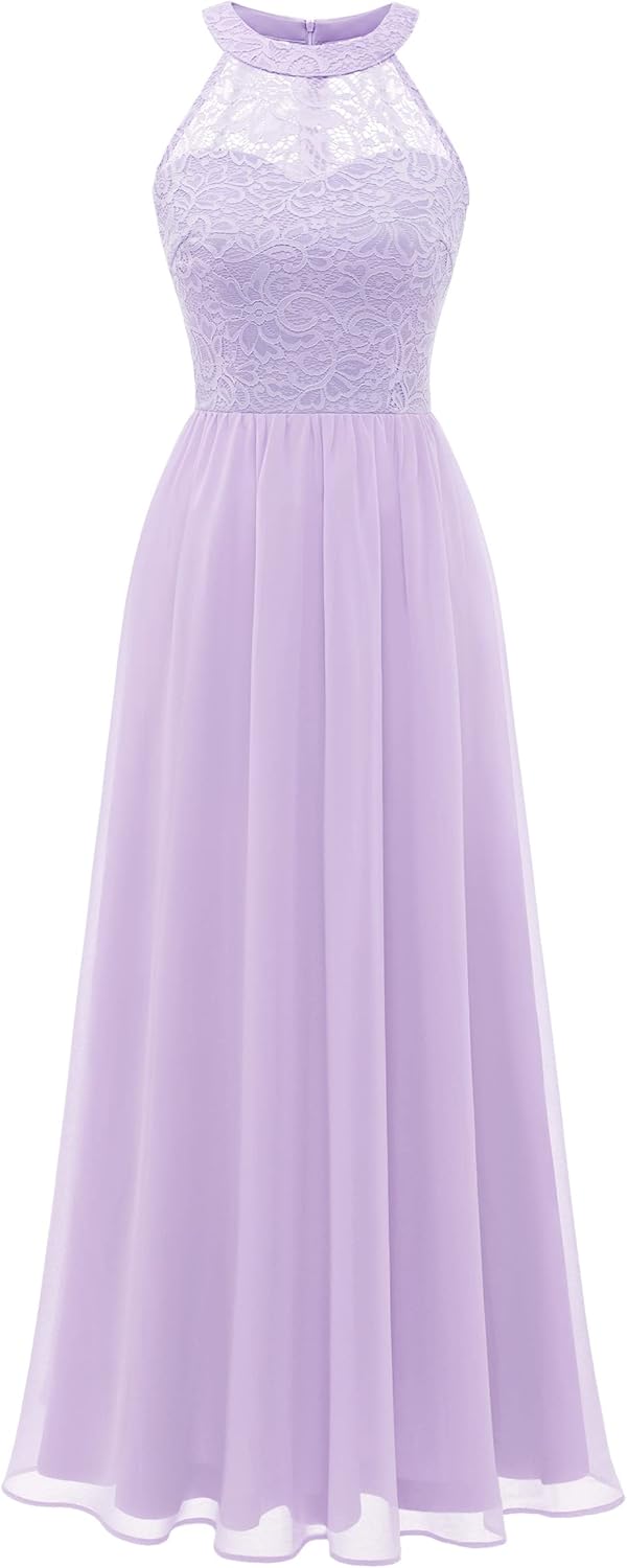 Wedtrend Women's Formal Dress: Elegant Halter Long Prom Dress