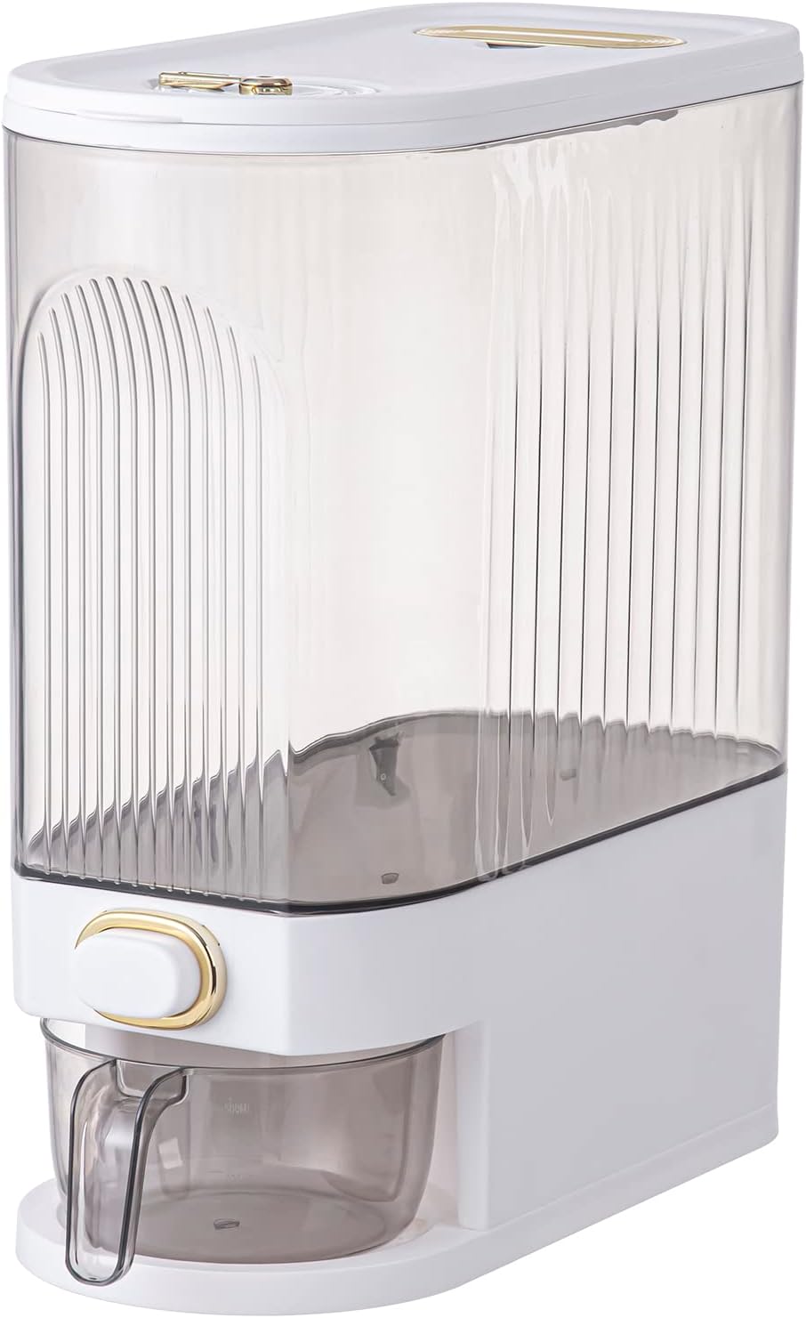 Sooyee Clear Rice Dispenser for Convenient Food Storage