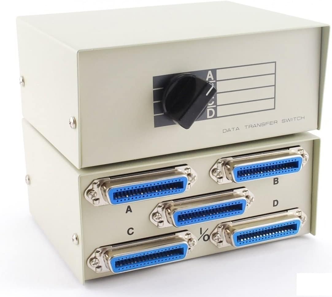 CablesOnline 4-Way Centronics 36 Female Data Switch Box Review