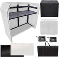 AxcessAbles DJ BOOTH XL 58in Wide Portable DJ Table - Professional
