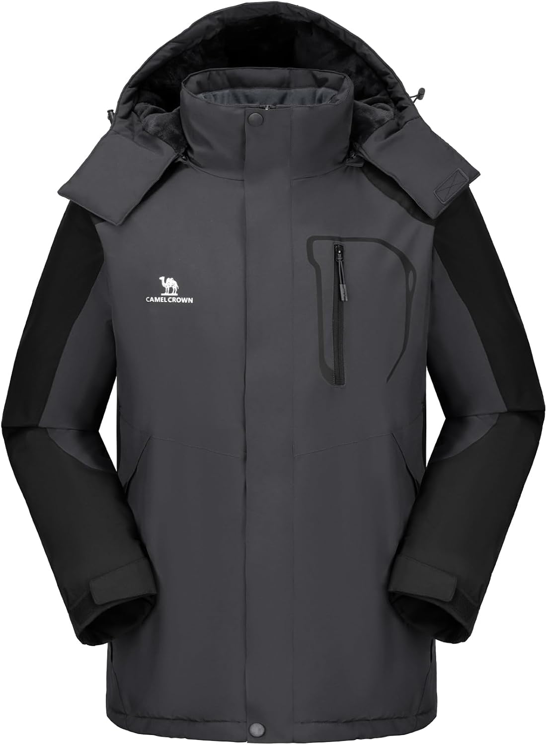 CAMELSPORTS Mens Winter Jacket Waterproof Warm Snow Ski Jacket