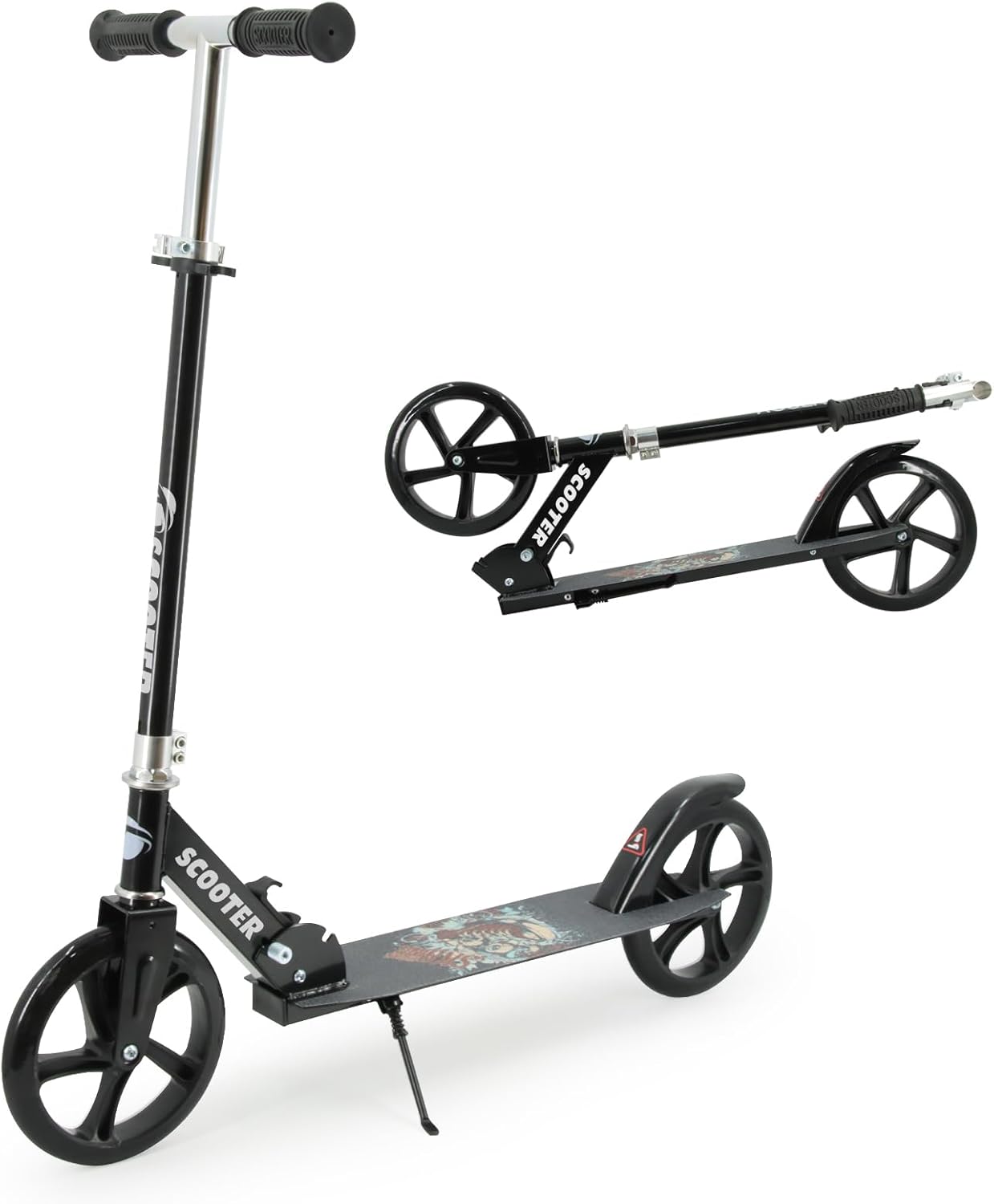TEMBOOM Scooter for Kids and Adults - Adjustable, Foldable Fun