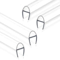 Frameless Shower Door Seal Strip 4 Pack x 39 in - Ultra Clear Water
