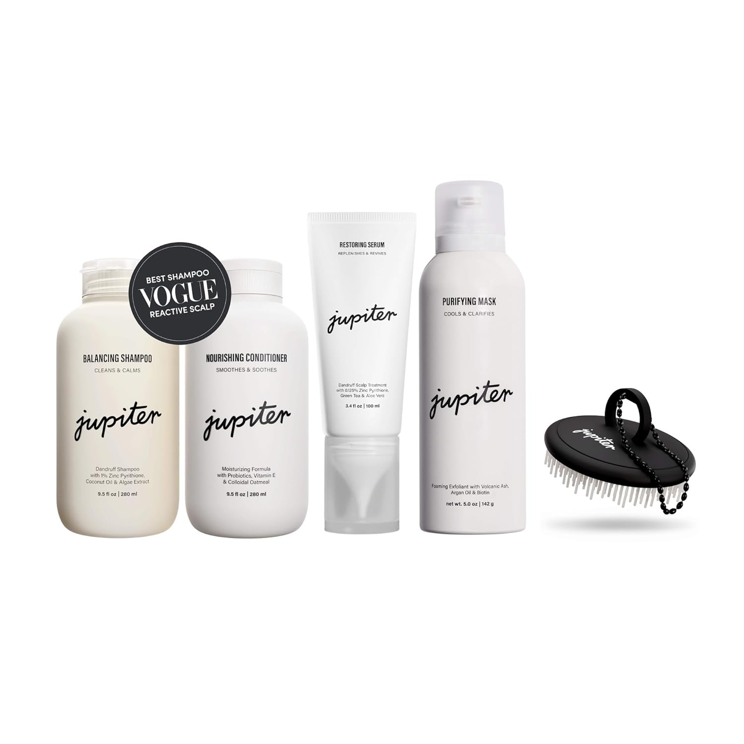Jupiter Anti Dandruff & Exfoliation Bundle for Healthy Scalp