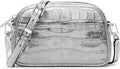 Michael Kors Jet Set Small Camera Crossbody Bag - Metallic Croc