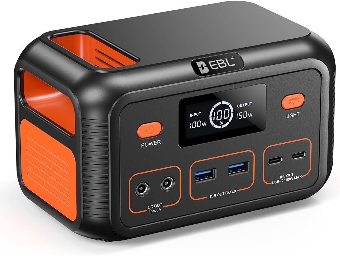 EBL Portable Power Station: Fast Charging Backup Power