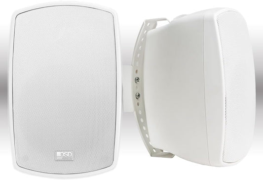 OSD AP490 4 Outdoor Patio Speaker Pair - 60W RMS, Weather Resistant