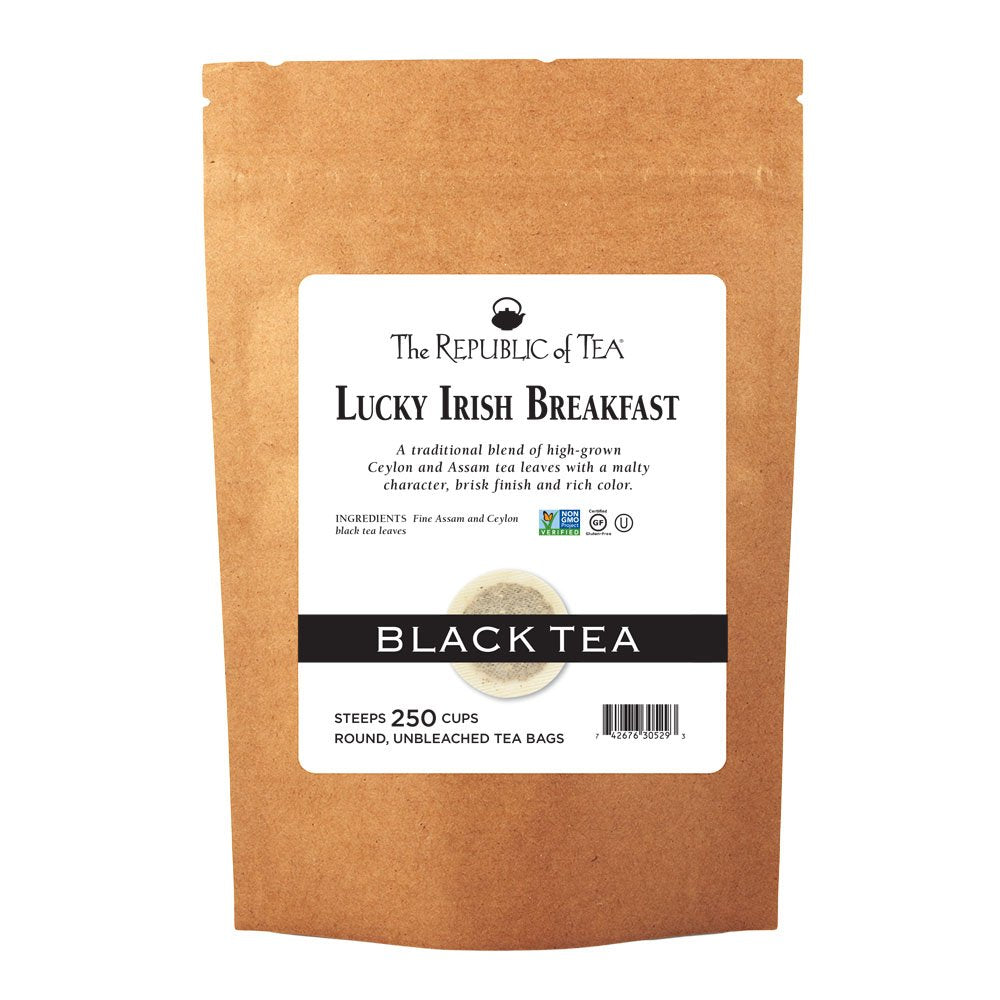 Lucky Irish Breakfast Black Tea Bags for a Perfect Morning