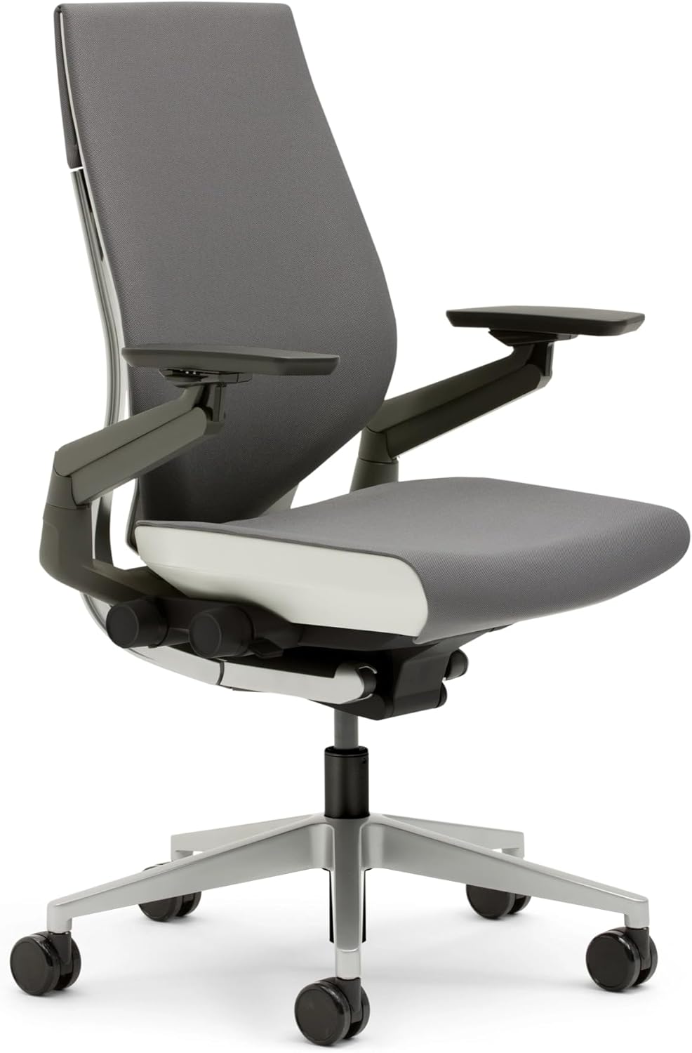 Steelcase Gesture Chair - Ergonomic & Intuitive - 360 Arms - Graphite Gray