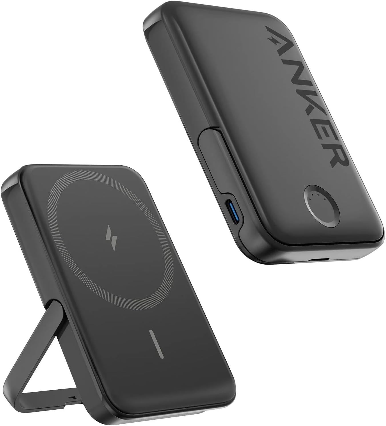 Anker MagGo 5,000mAh Power Bank 2-Pack - Portable & Wireless Charging