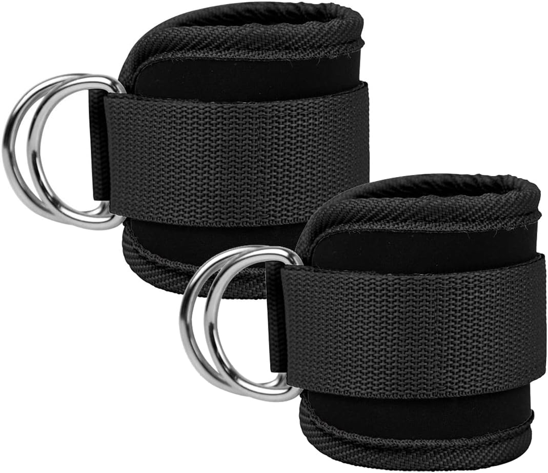 Adjustable Fitness Ankle Straps for Cable Machine Gym