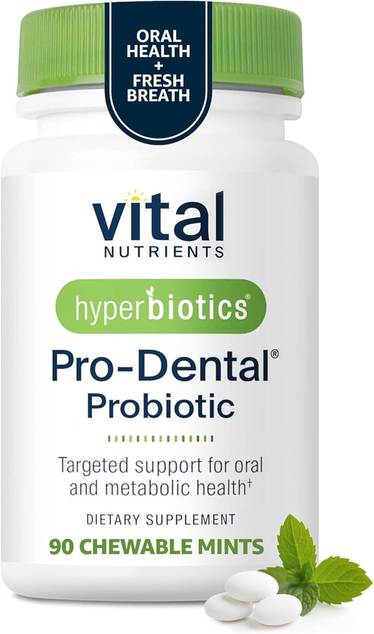 Hyperbiotics Vital Nutrients Pro Dental Probiotic for Fresh Breath
