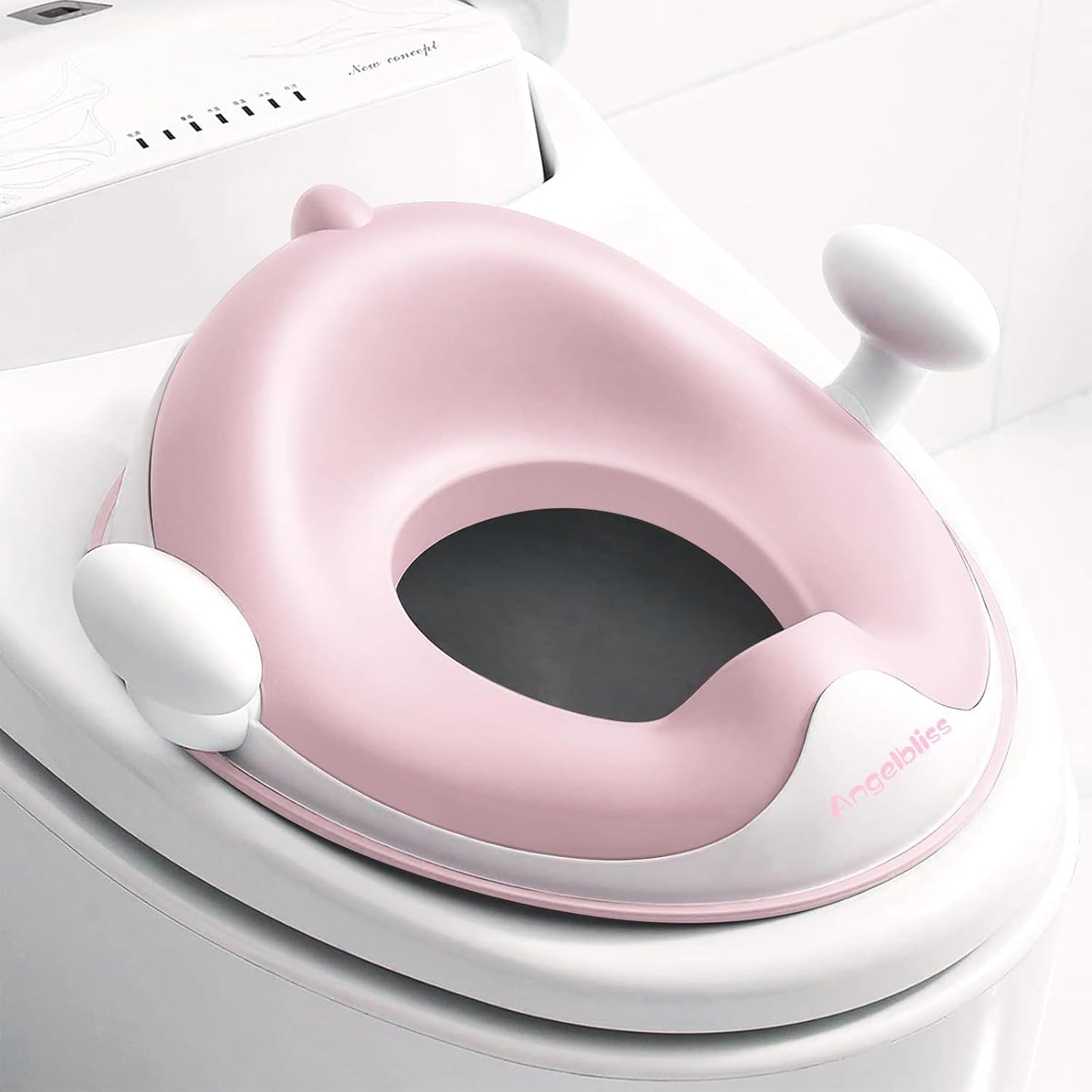 ANGELBLISS Baby Potty Training Toilet Seat with Soft Cushion