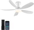 OURSTAR Ceiling Fans with Lights and Remote Control - Quiet 38in Low