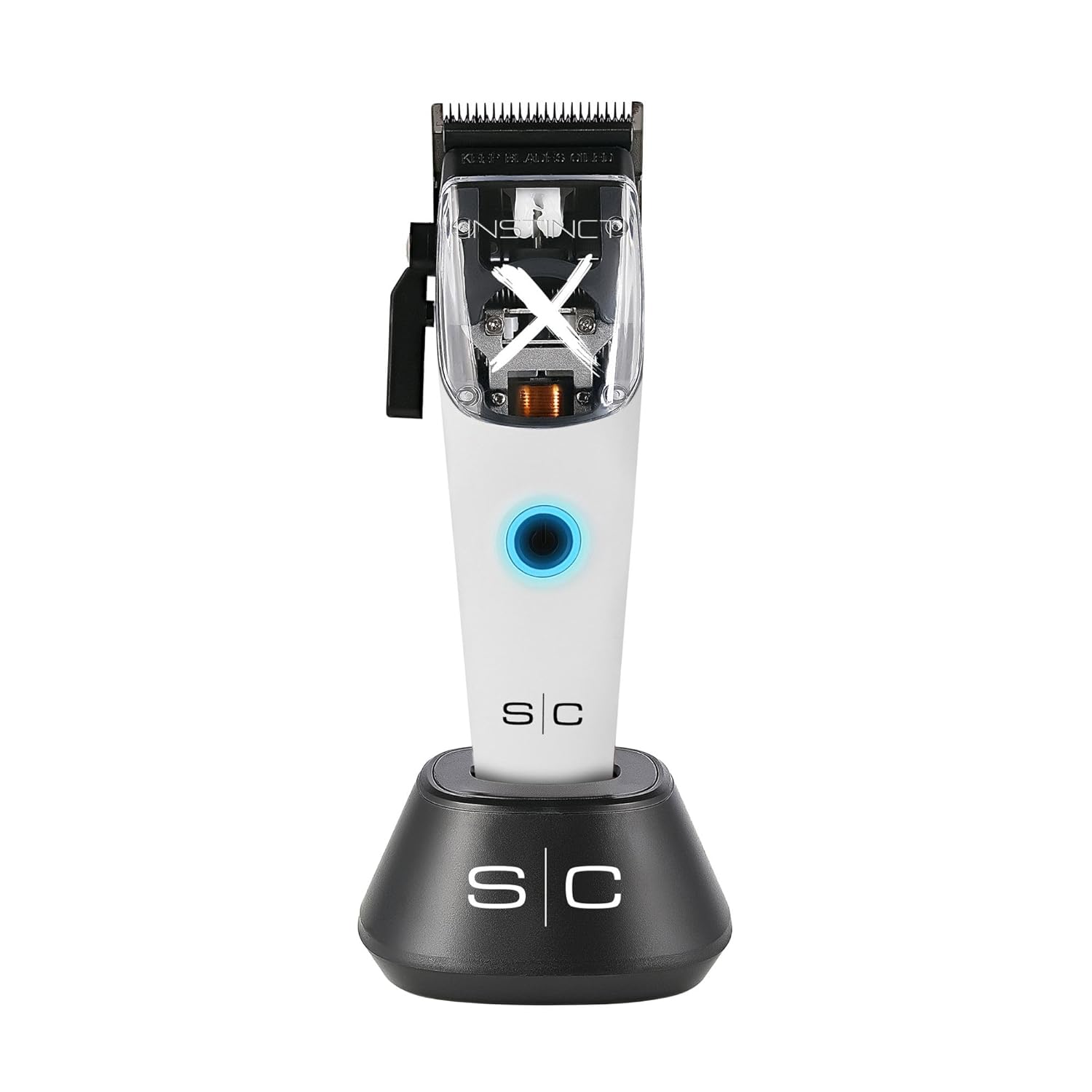 Instinct Professional Cordless Hair Clipper with 3 Lids