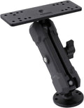 Aluminum Alloy Fish Finder Mount with 1.5in C Ball - Sturdy Marine Arm