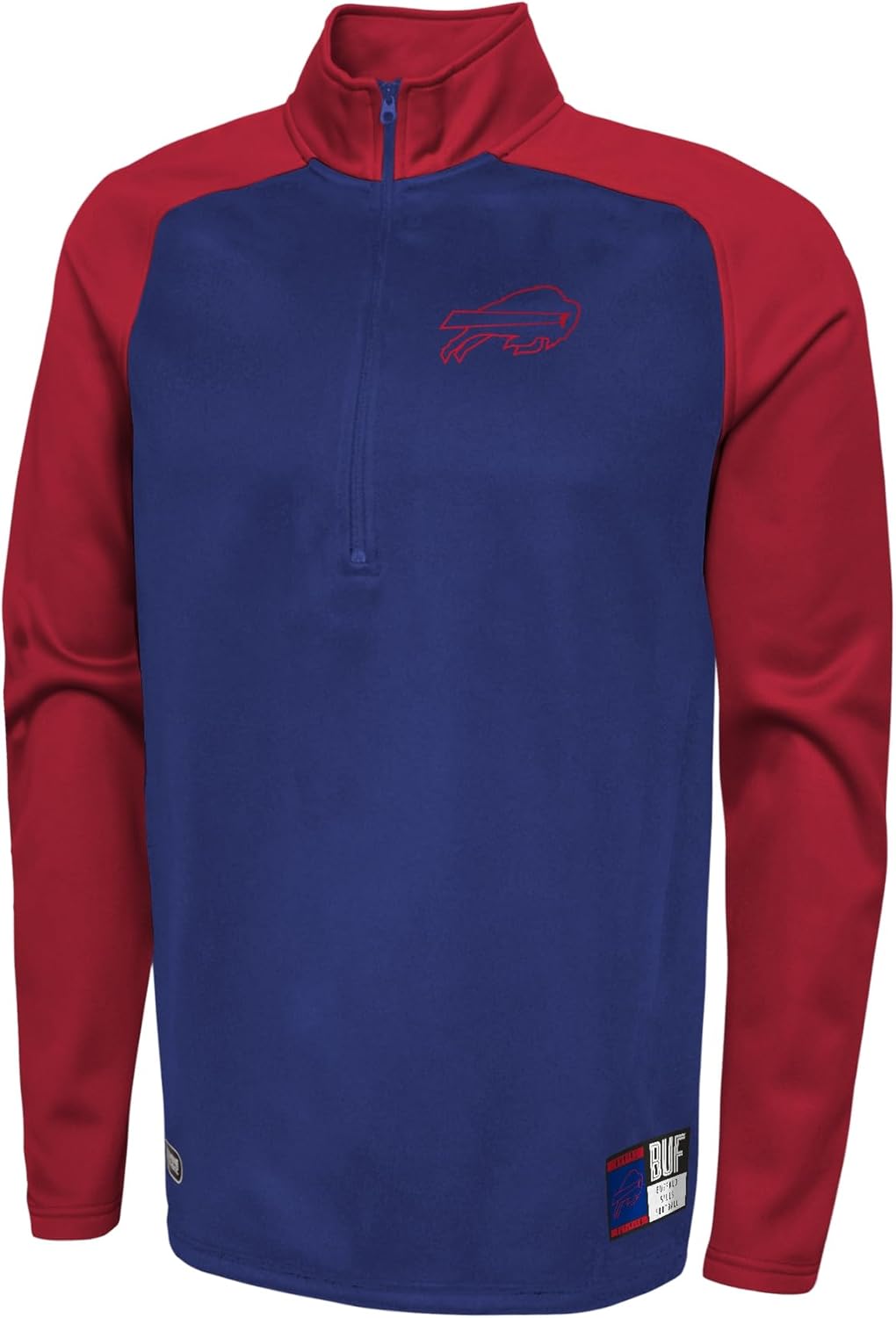Outerstuff NFL Men's O-Line Performance 1/4 Zip Pullover Fleece
