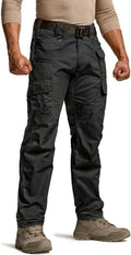CQR Men's Tactical Pants Ripstop Cargo - Lightweight, Water Resistant