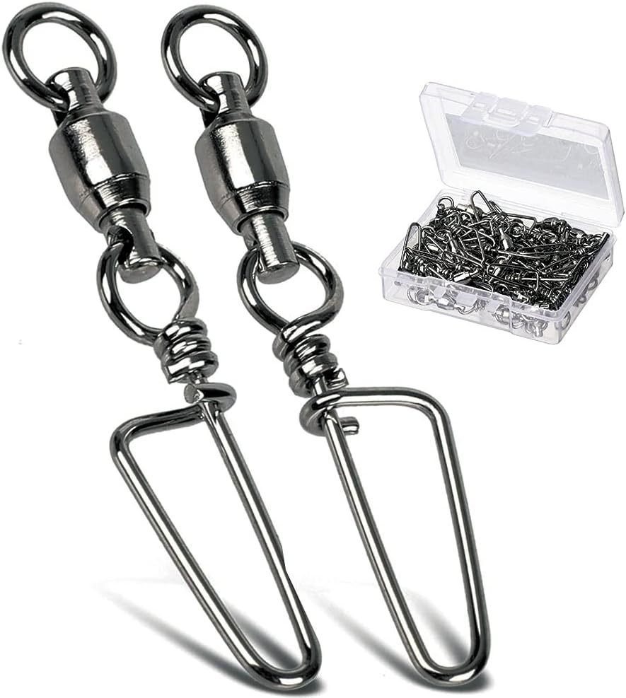 Premium Stainless Steel Fishing Swivel Set