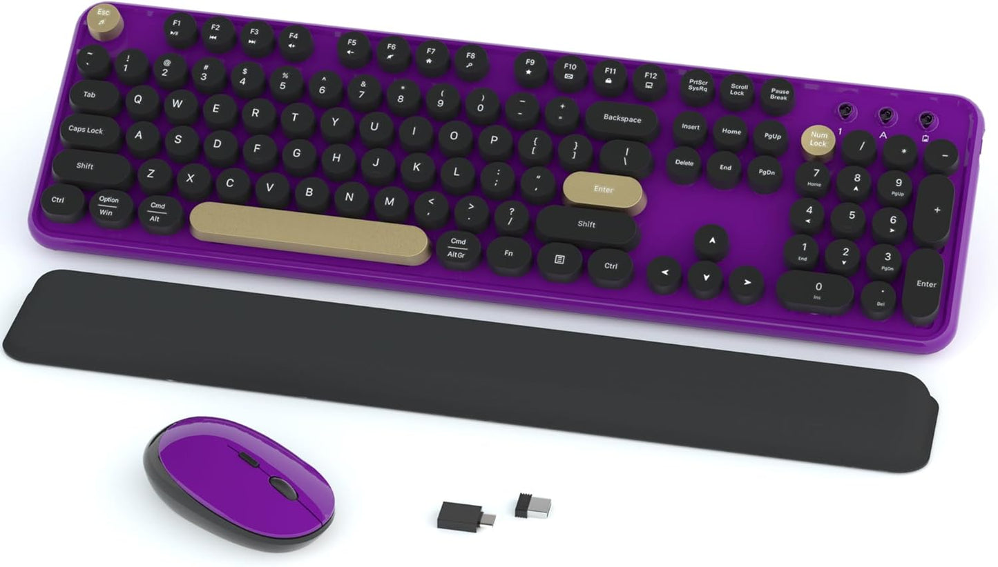 Wireless Keyboard and Mouse Combos for Retro Style Lovers