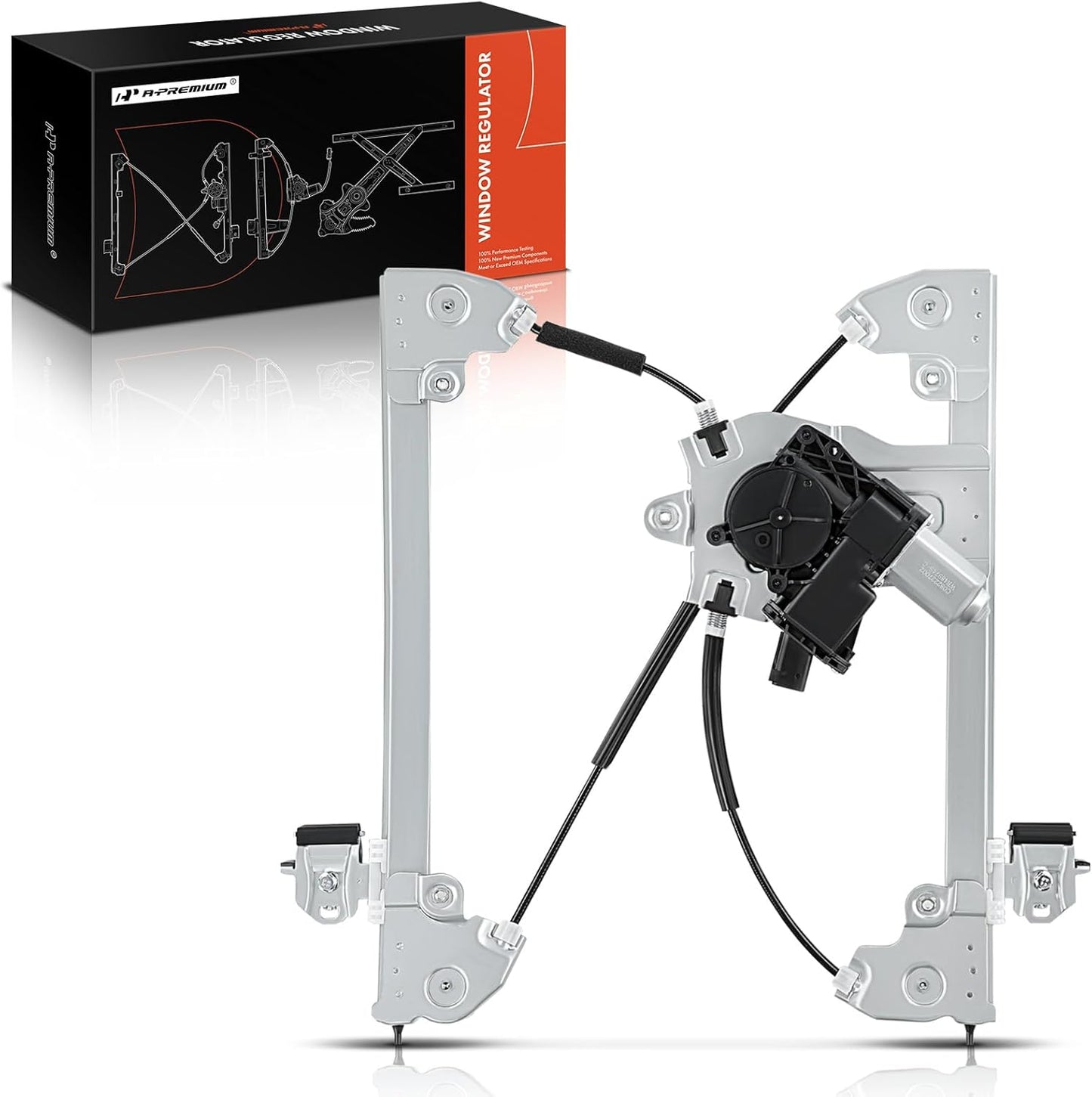 A-Premium Front Driver Side Power Window Regulator for Chevy