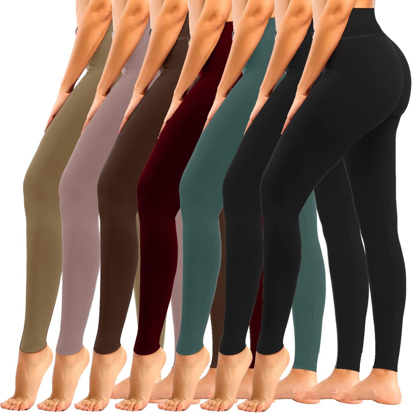 High Waisted Leggings for Women with Tummy Control & Comfort