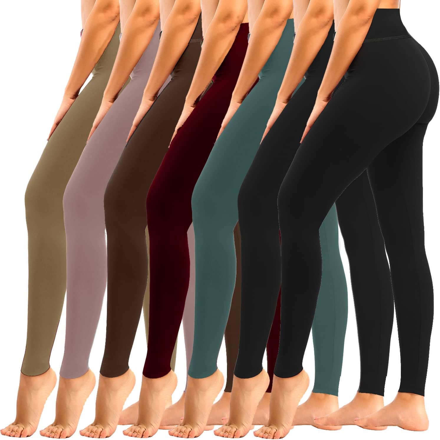 High Waisted Leggings for Women with Tummy Control & Comfort