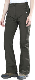 Outdoor Ventures Women's Waterproof Softshell Ski Snow Pants - Warm
