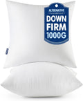 MIULEE Throw Pillows Inserts 28x28 in Pack of 2 - Plush Support