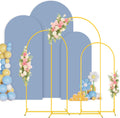 Metal Arch Stand and Cover Set 7.2FT, 6.6FT, 6FT Dusty Blue - Elegant