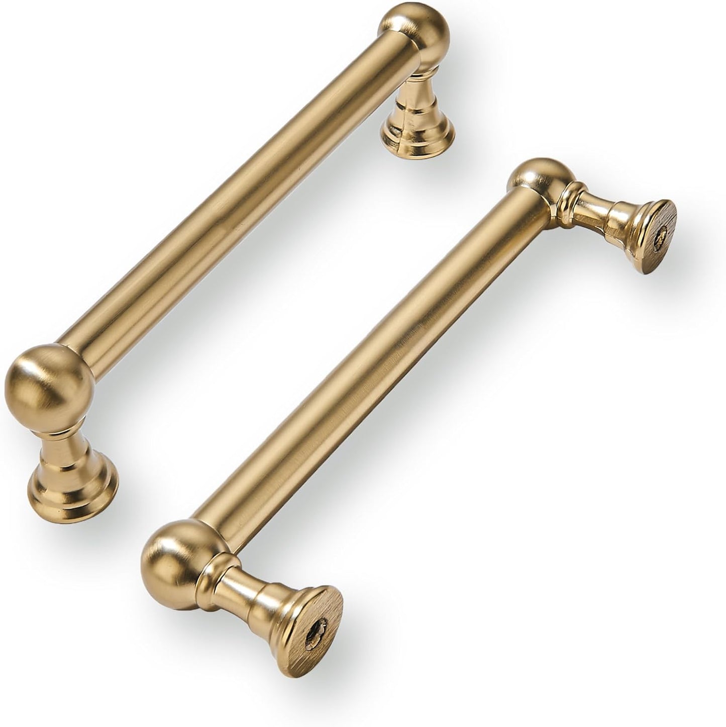 Champagne Bronze Cabinet Pulls - Heavy Duty Solid Brass Handles