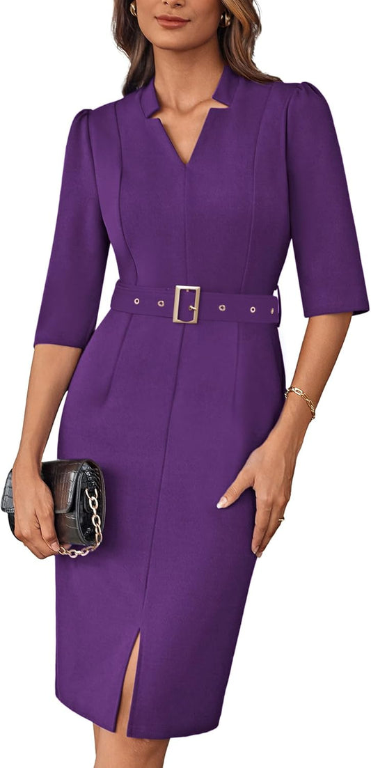Stylish GRACE KARIN Women's Work Dress for Office and Events