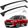 KINGGERI Lockable 260LBS Roof Rack Cross Bars for Nissan Rogue