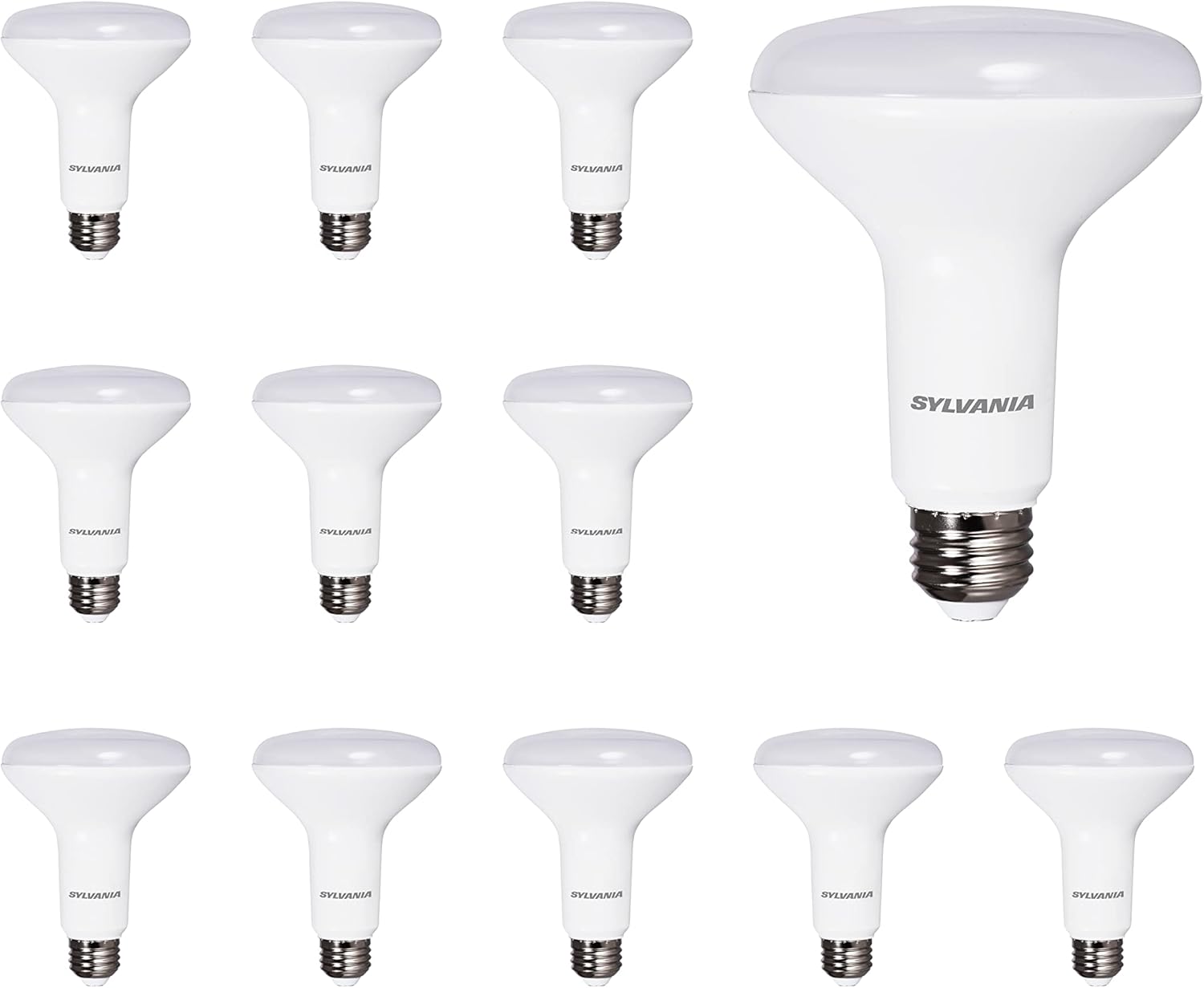 Sylvania LED Flood BR30 Light Bulb - 12 Pack, 650 Lumens