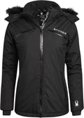 Spyder Women's Snow Jacket Color Block Quilted Winter Ski Jacket