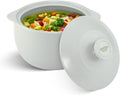 MINH LONG 1-Qt Porcelain Dutch Oven with Lid - Safe, Lightweight
