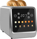 Touch Screen Toaster 2 Slice with LCD Display - Smart Digital Toaster