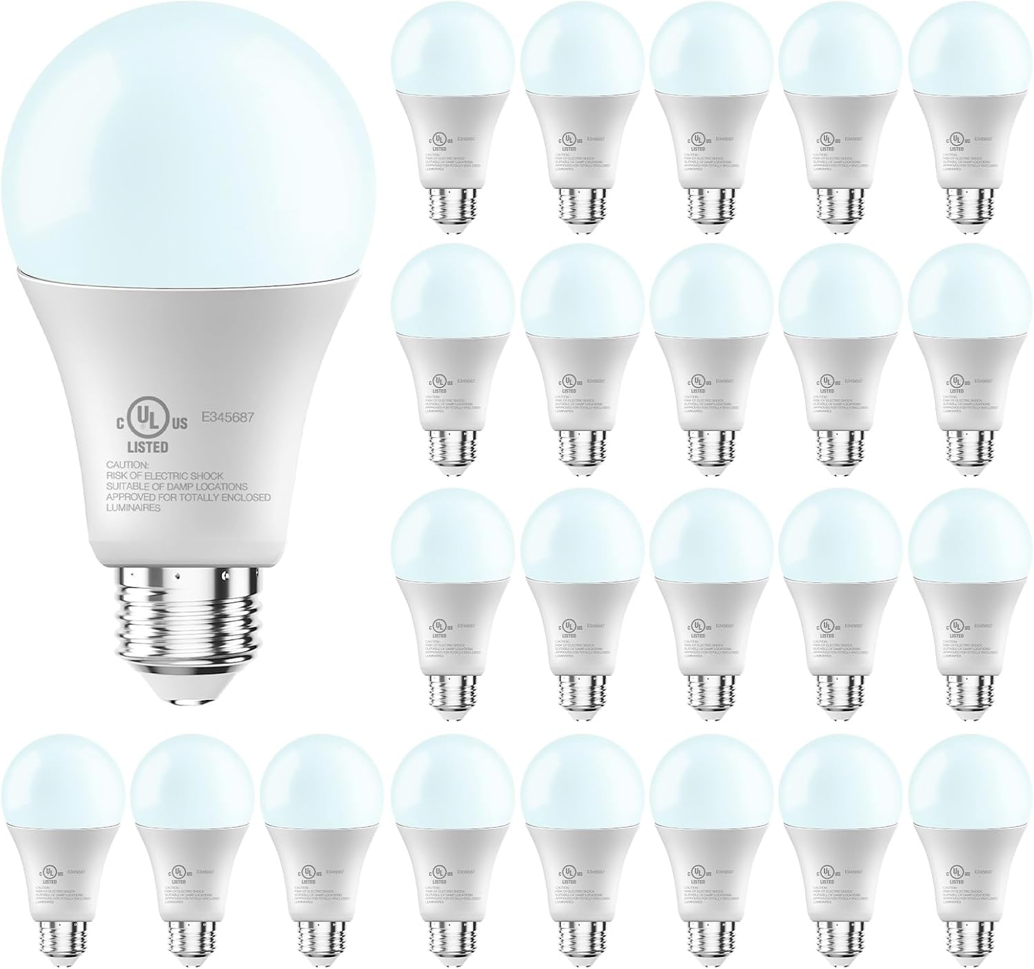 DAYBETTER LED Light Bulbs 5000K Bright White 100 Watt Equivalent