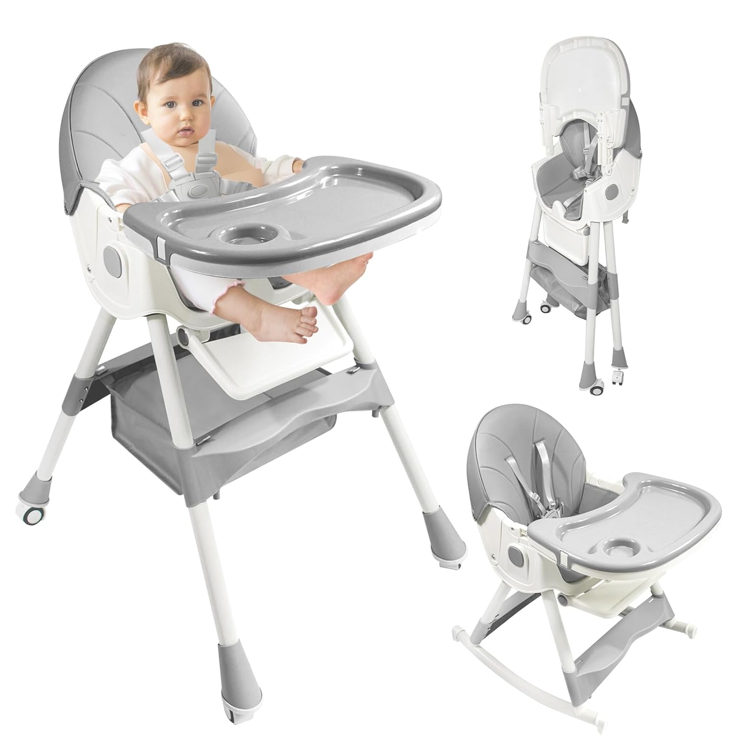 AOBOTE 360 Rotatable High Chair - Grow with Your Child!