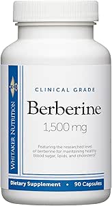 Dr. Whitaker Berberine Supplement - 1,500mg Daily Serving