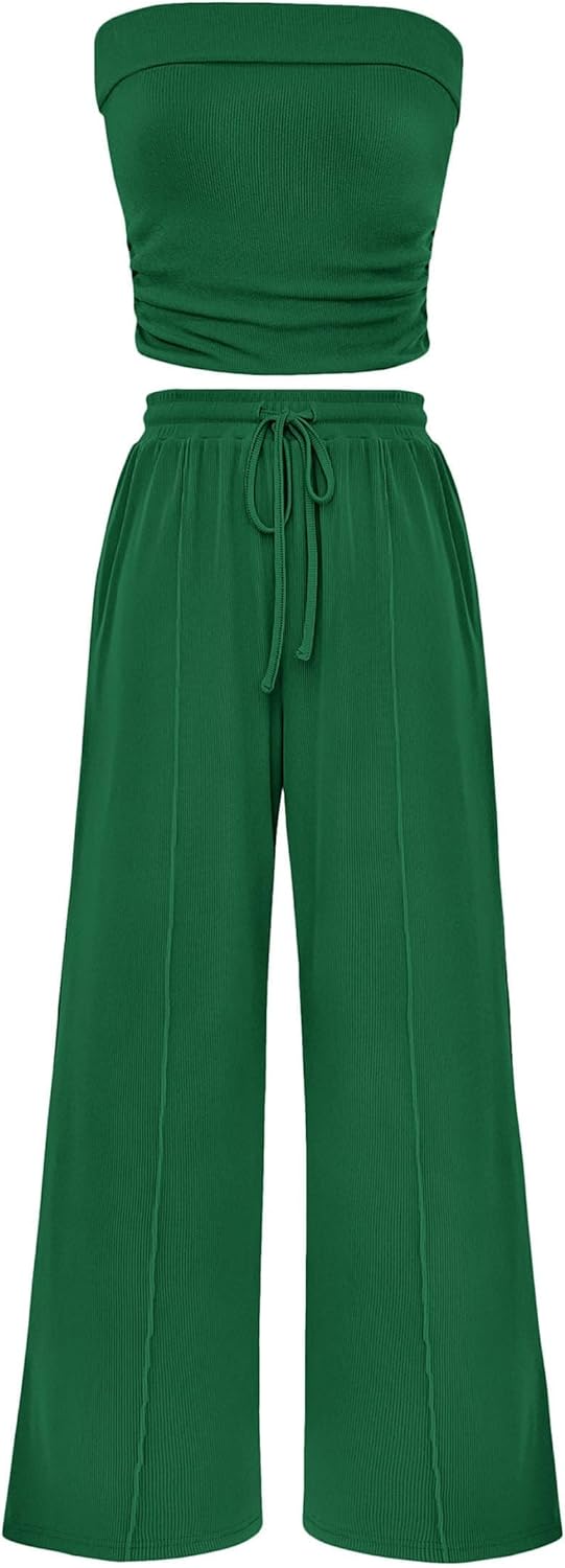 Stylish Womens Summer Outfits 2 Piece Sets for Casual Wear