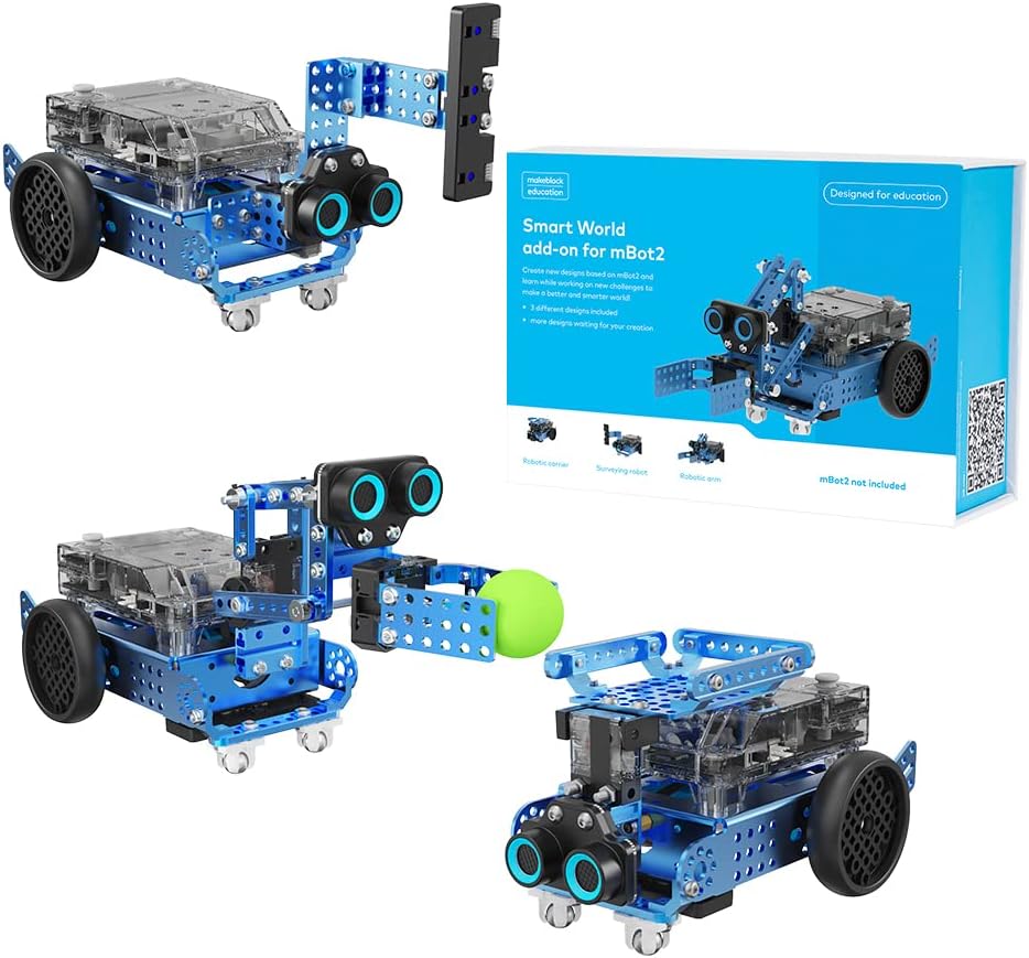 Makeblock Smart World 3-in-1 Add-on Pack for mBot2 Robot Toy