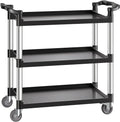 VEVOR Utility Cart 3-Tier 500 lb Capacity - Mobile Storage Solution