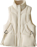 Quilted Puffer Vest Women Lightweight Sleeveless - Warm Layering