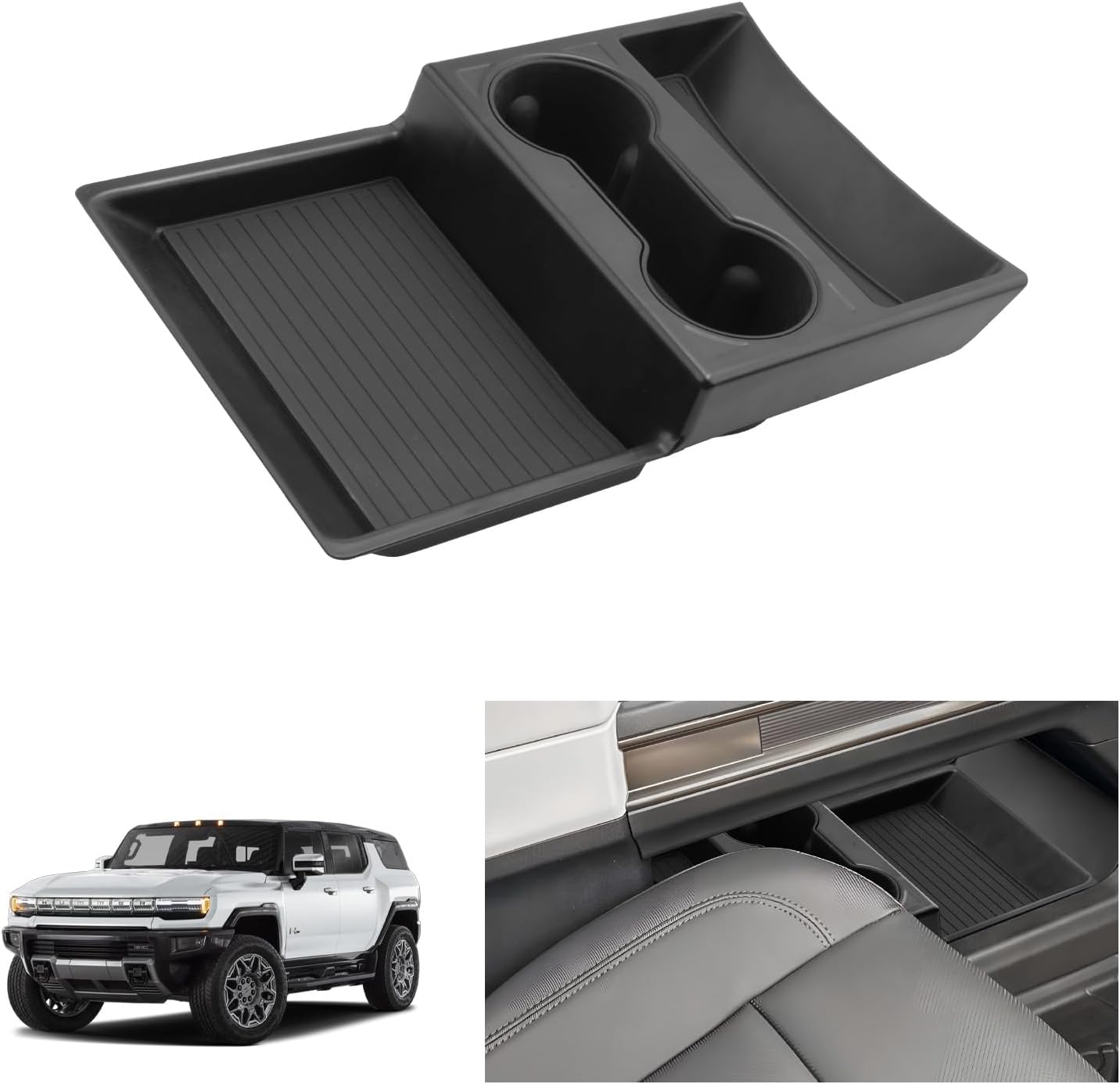 Low Center Console Organizer for 2023 2024 2025 GMC Hummer EV