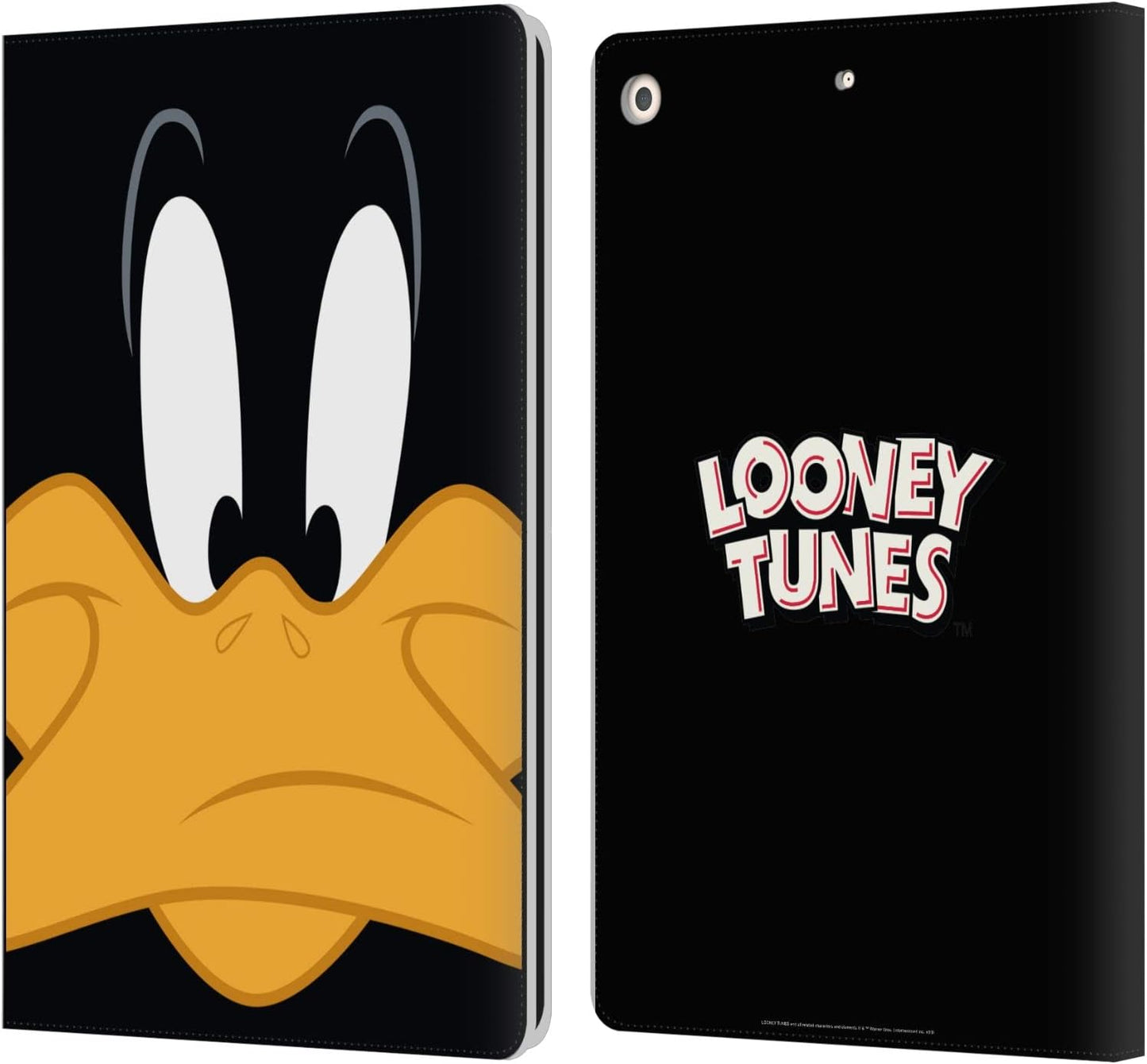 Looney Tunes Daffy Duck Leather Wallet Case for iPad 10.2