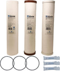 Whole House 4-Layer Sediment 25 to 1 Micron Filter Set - OEM