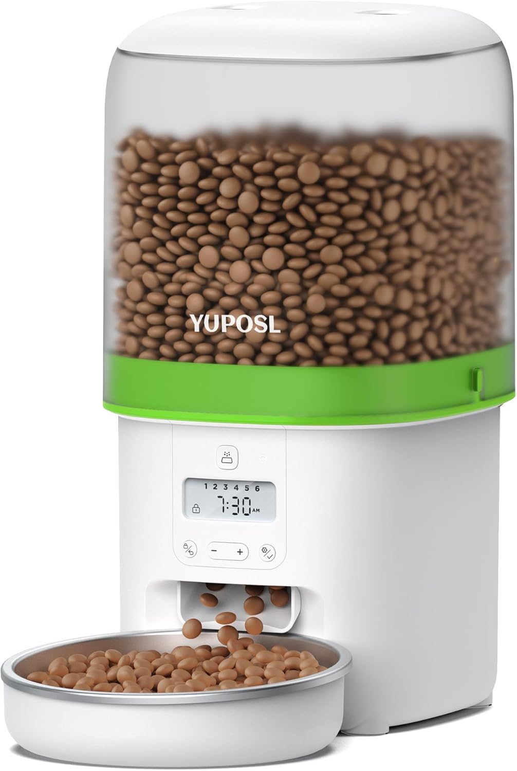 Automatic Cat Feeder - 4L Timed Pet Feeder for Cats and Dogs