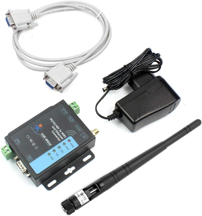Serial to WiFi Ethernet Wireless Converter for RS232 RS485
